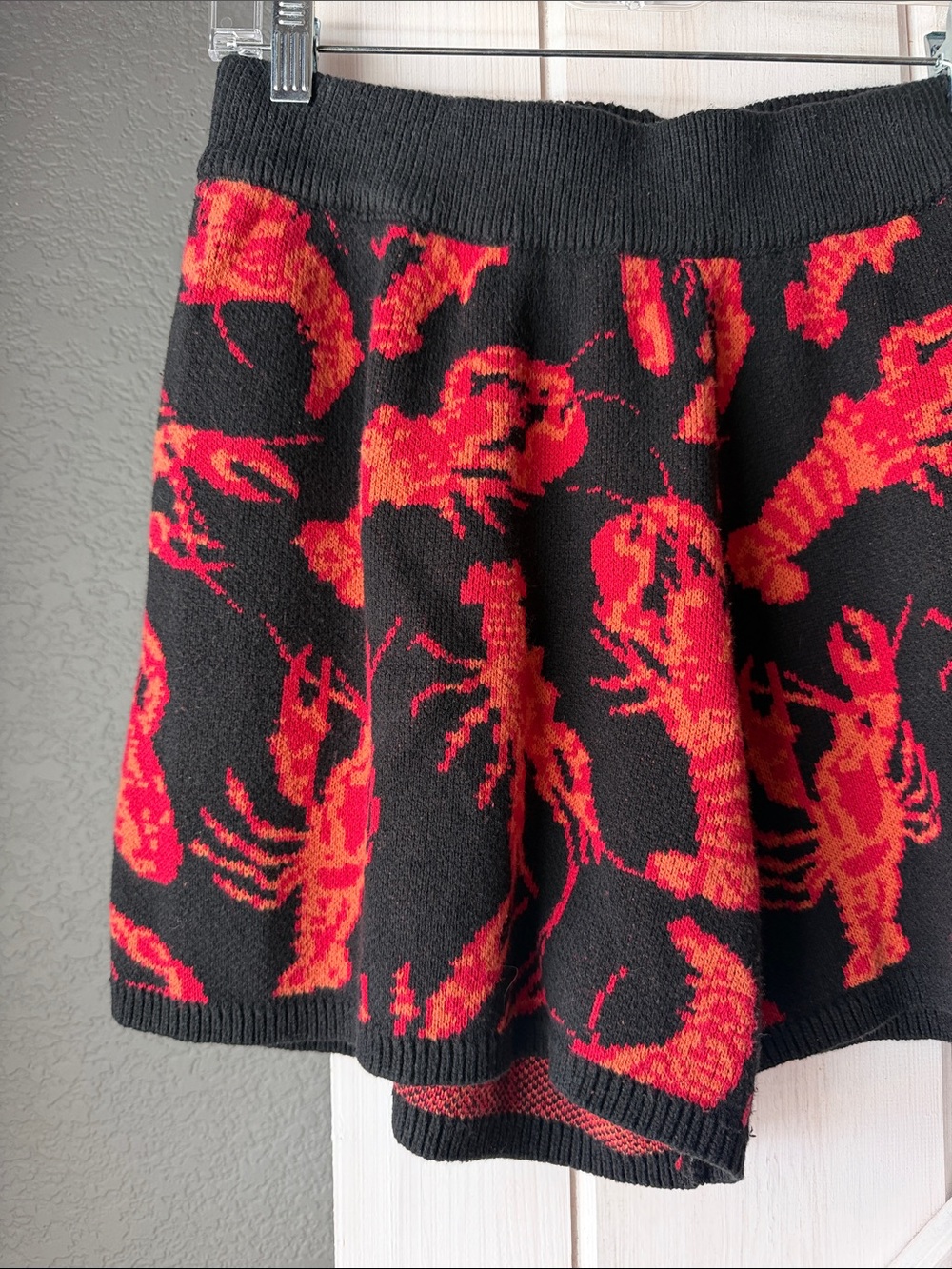 Dressed in LALA You’re my Lobster knit shorts - Picture 2 of 9